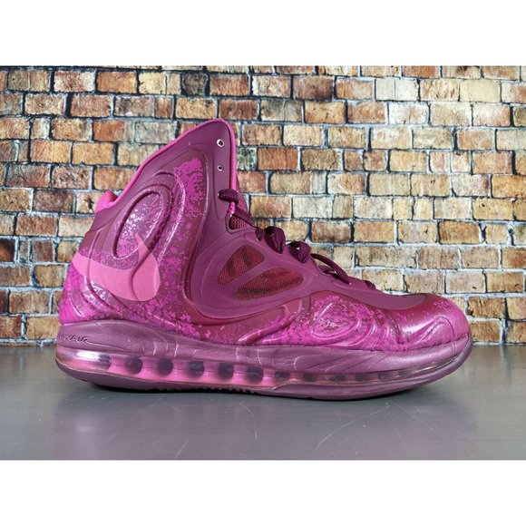 NIKE Air Max Hyperposite Mens Size 11 Raspberry Plum Pink Rare 524862-601 - Picture 1 of 9